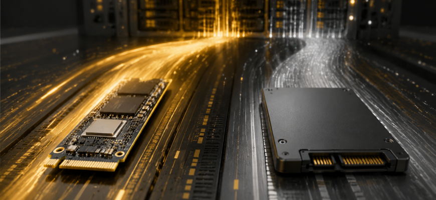 NVMe vs SATA SSD for Servers: Which Should You Choose?